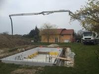 Construction d'une piscine enterrée