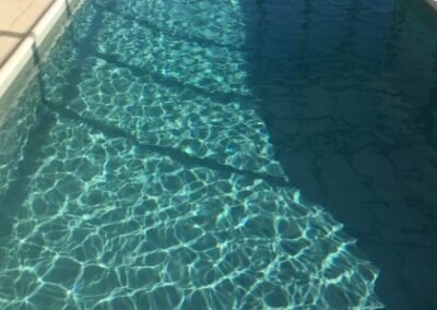 Aeu propre d'une piscine
